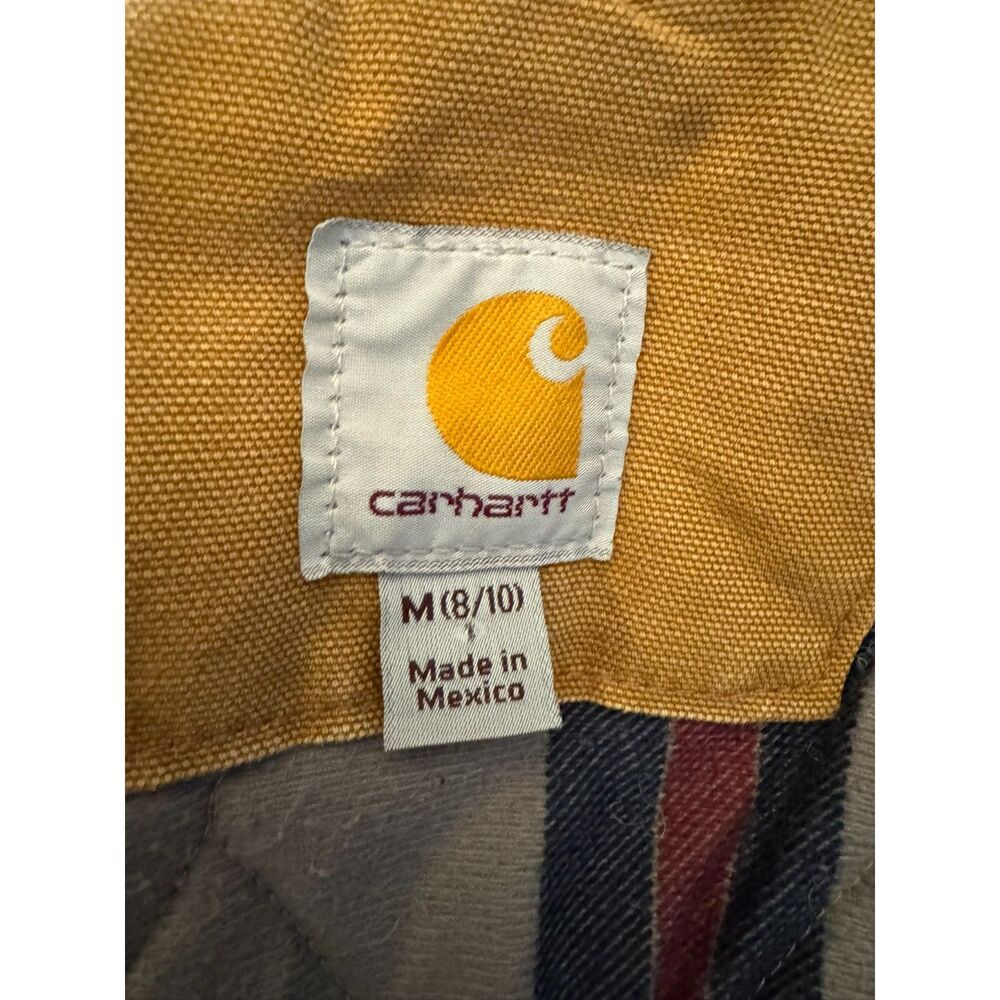 Carhartt Women’s Sandstone Wesley Coat Sherpa Lined Duck Canvas Jacket 102247 - Picture 3 of 13